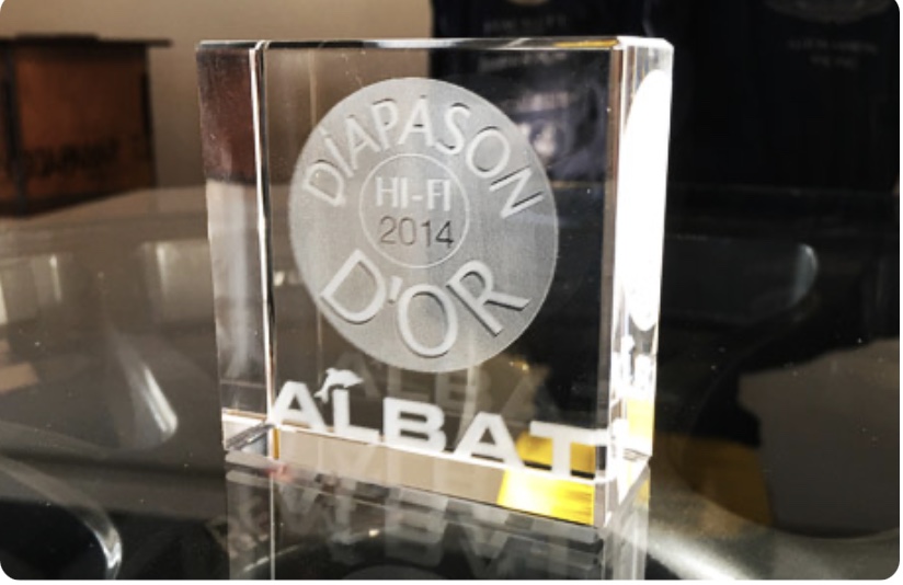 Diapason d'Or Hi-Fi award 2014 — Albat